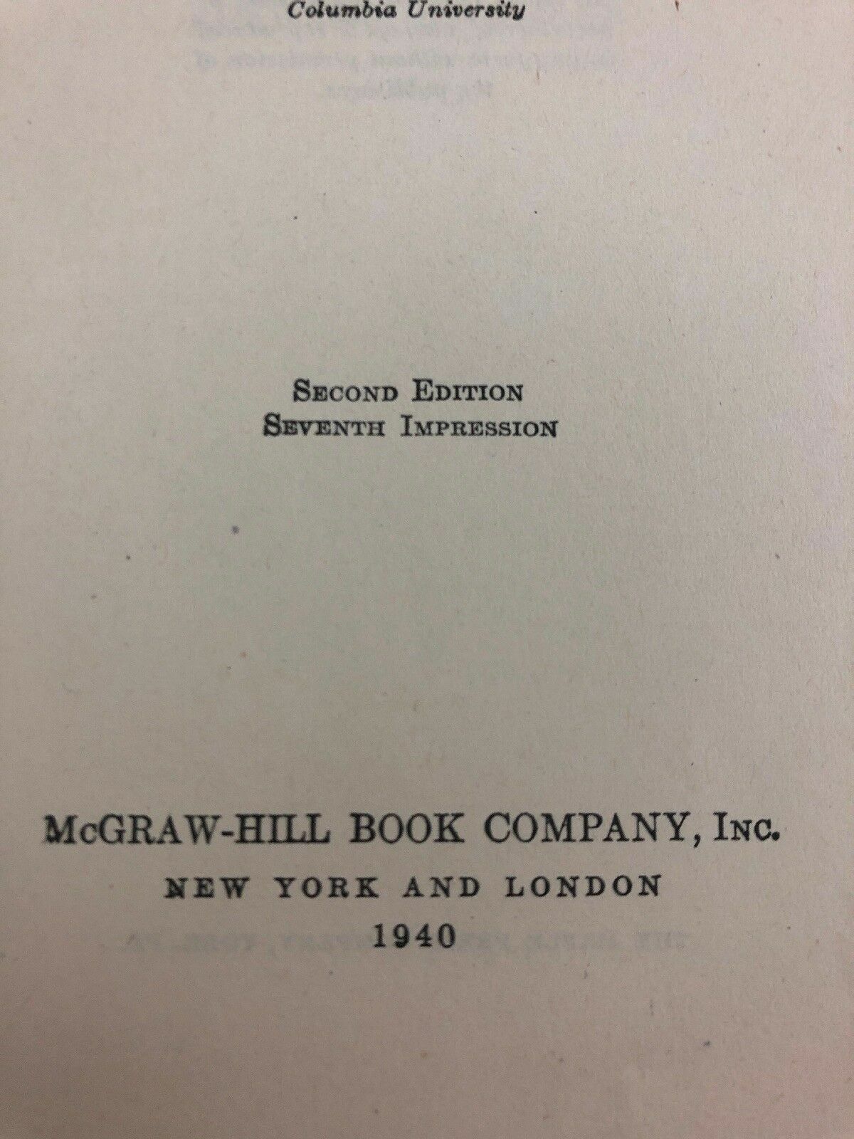Security Analysis – Benjamin Graham and David Dodd (1940, HC, 2nd Edition)
