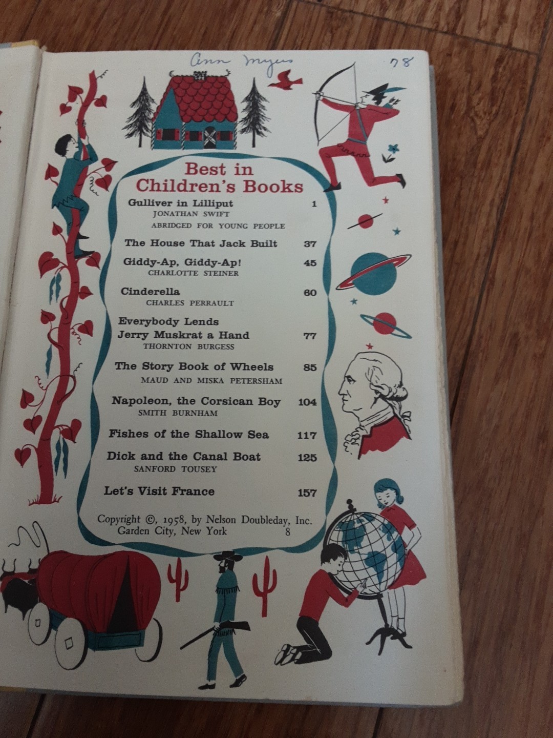Vintage Lot of 13 BEST IN CHILDREN’s BOOKS 1957 – 1960 Illustrated Hardcover