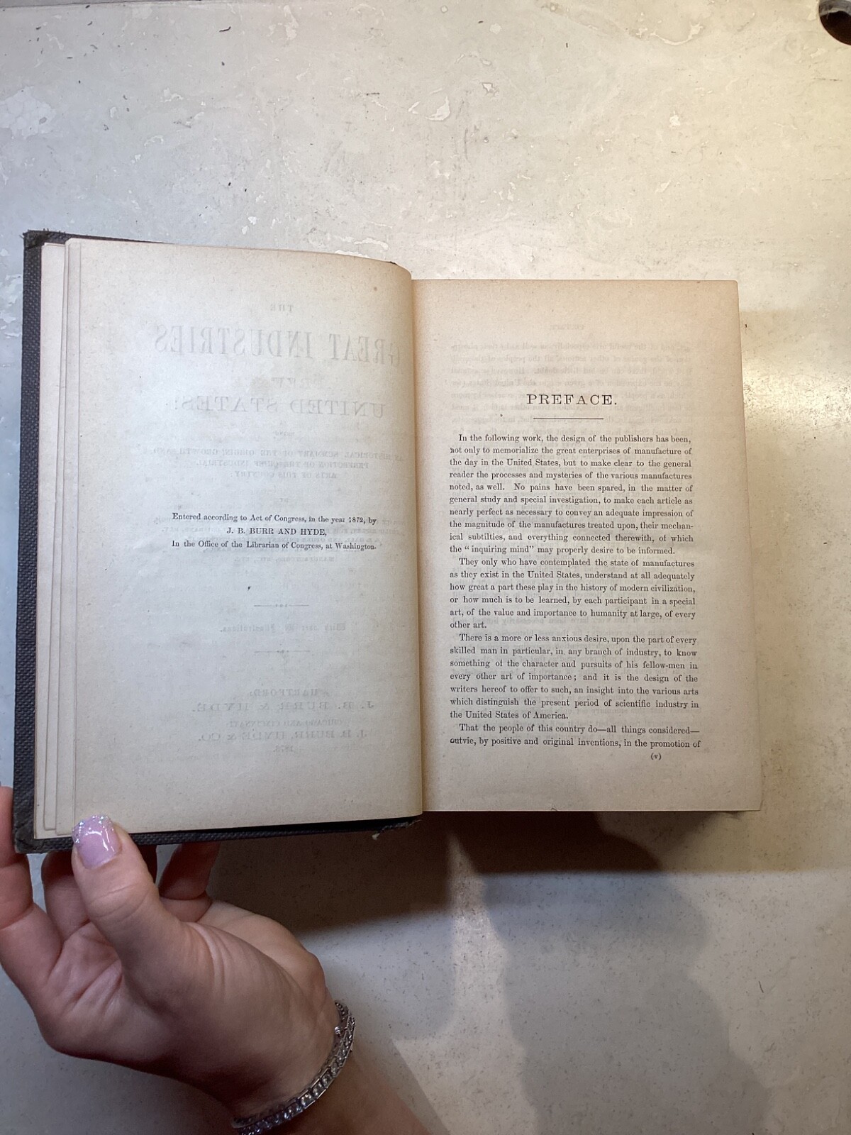 1873 – The Great Industries of the United States, 500+ illustrations Burr & Hyde