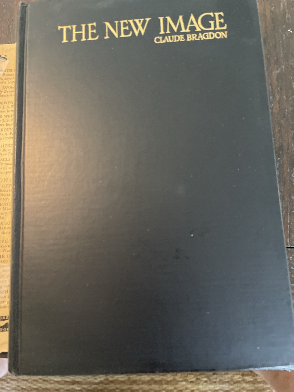 The New Image By Charles Brogdon- HBDJ – First Edition – 1928 Very Rare Essays