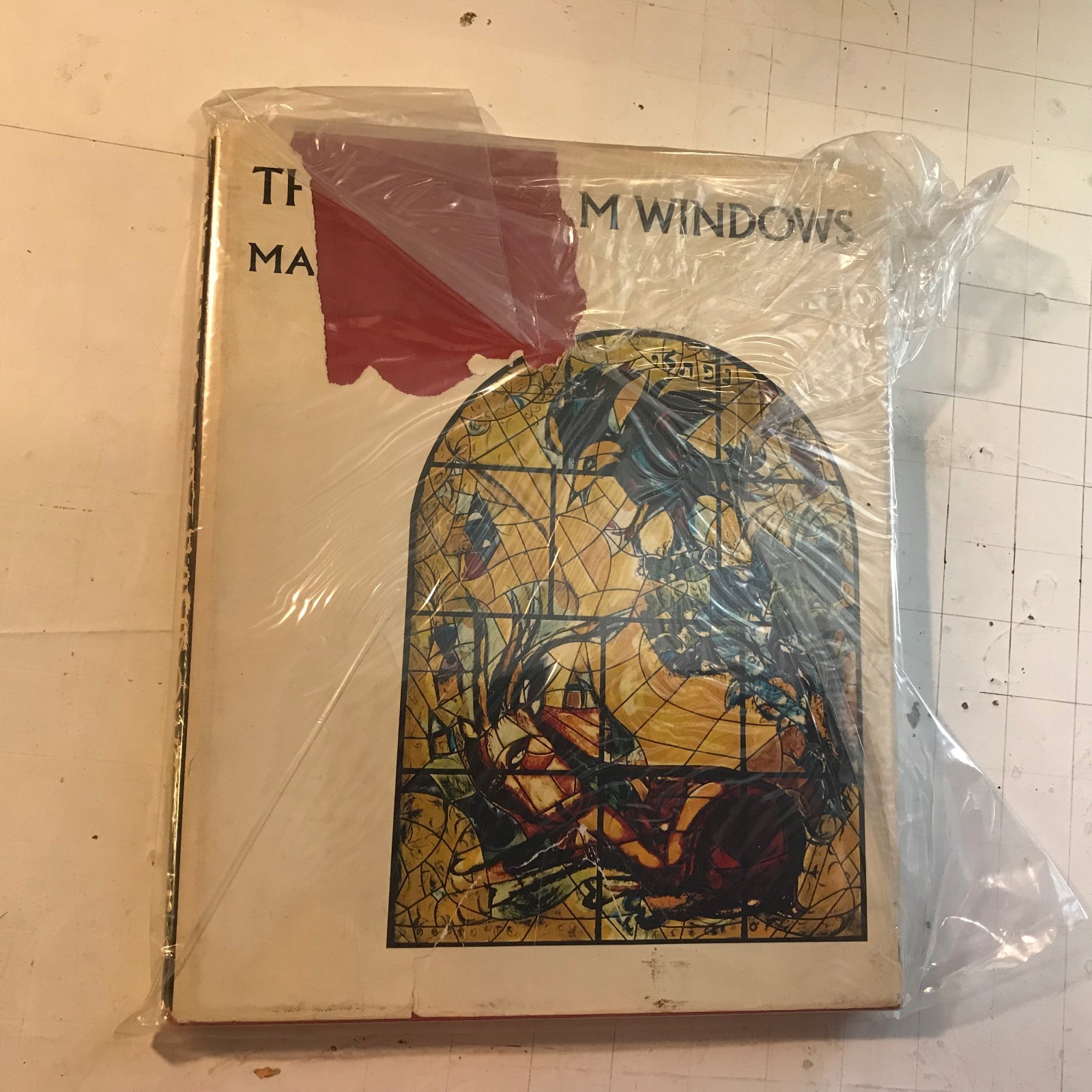 The Jerusalem Windows of Jean Leymarie Marc Chagall 1st rev ’67 ed art book w/dj