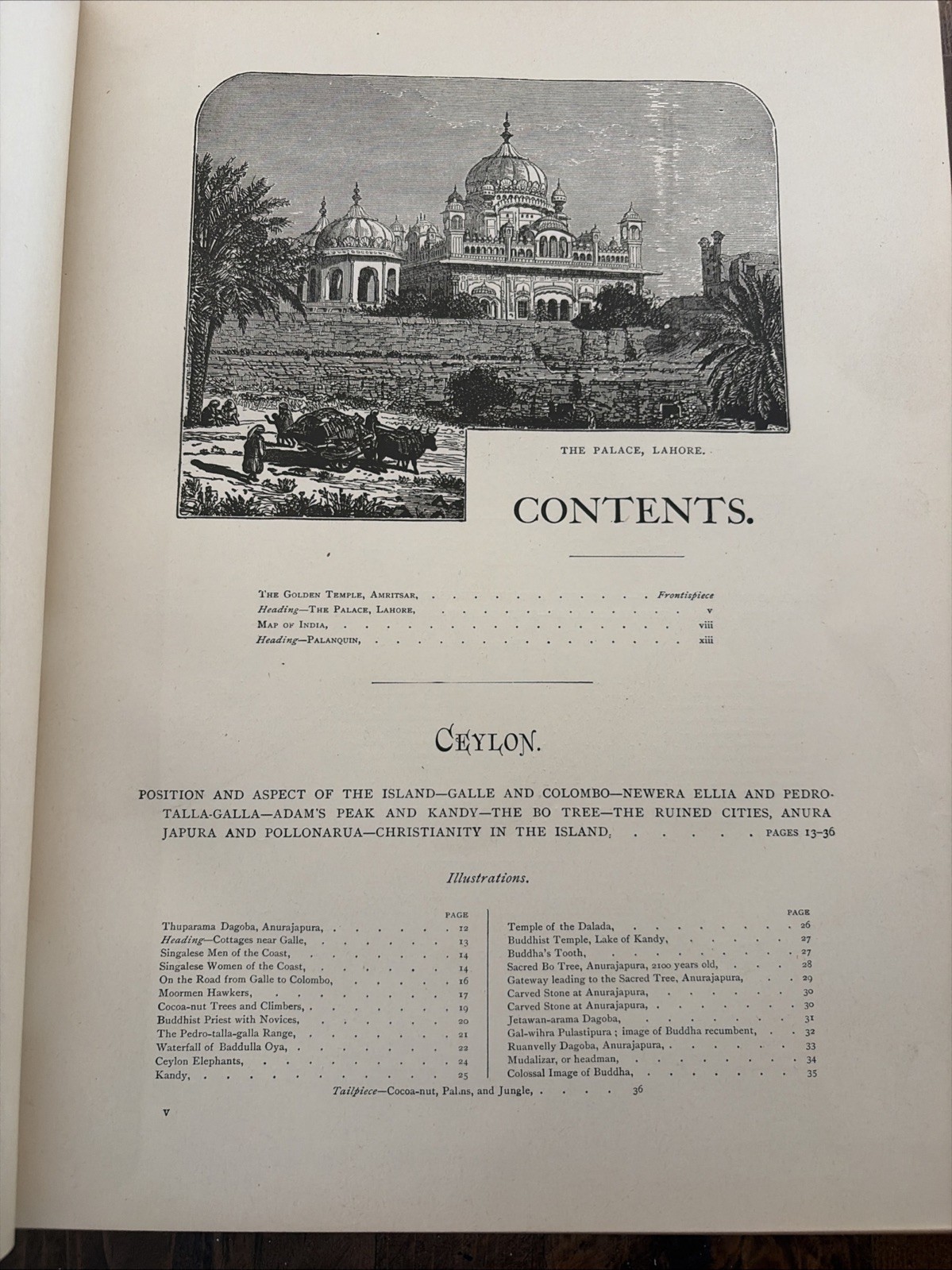 India Illustrated With Pen And Pencil 1891 HC by Rev. W. Urwick, M.A. Antique