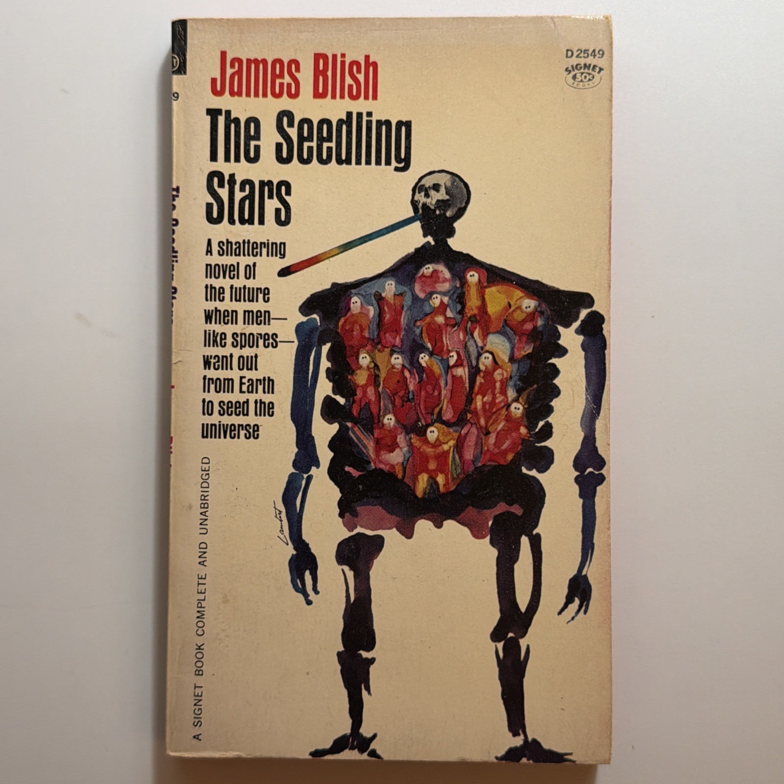 The Seedling Stars James Blish 1964 Signet 2nd Print Science Fiction Paperback