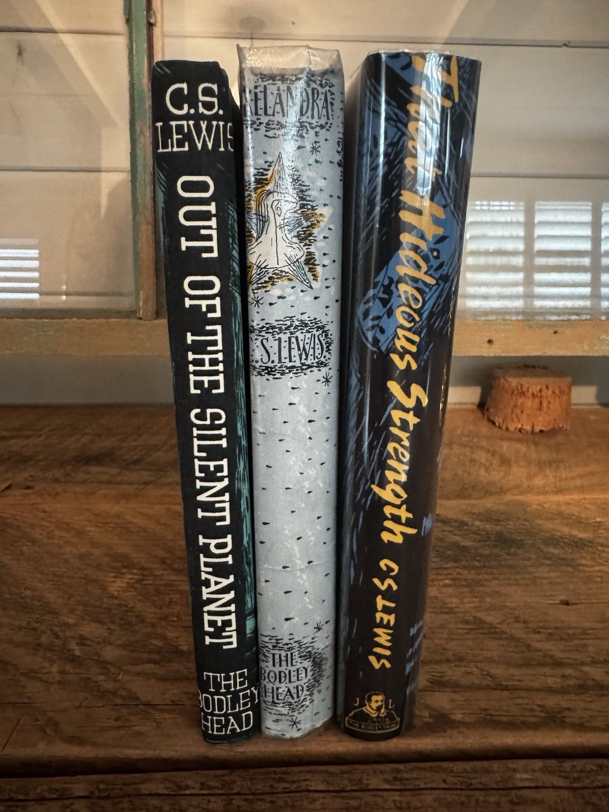 C.S. Lewis Space Trilogy Early Editions, 3rd, 2nd, 1st