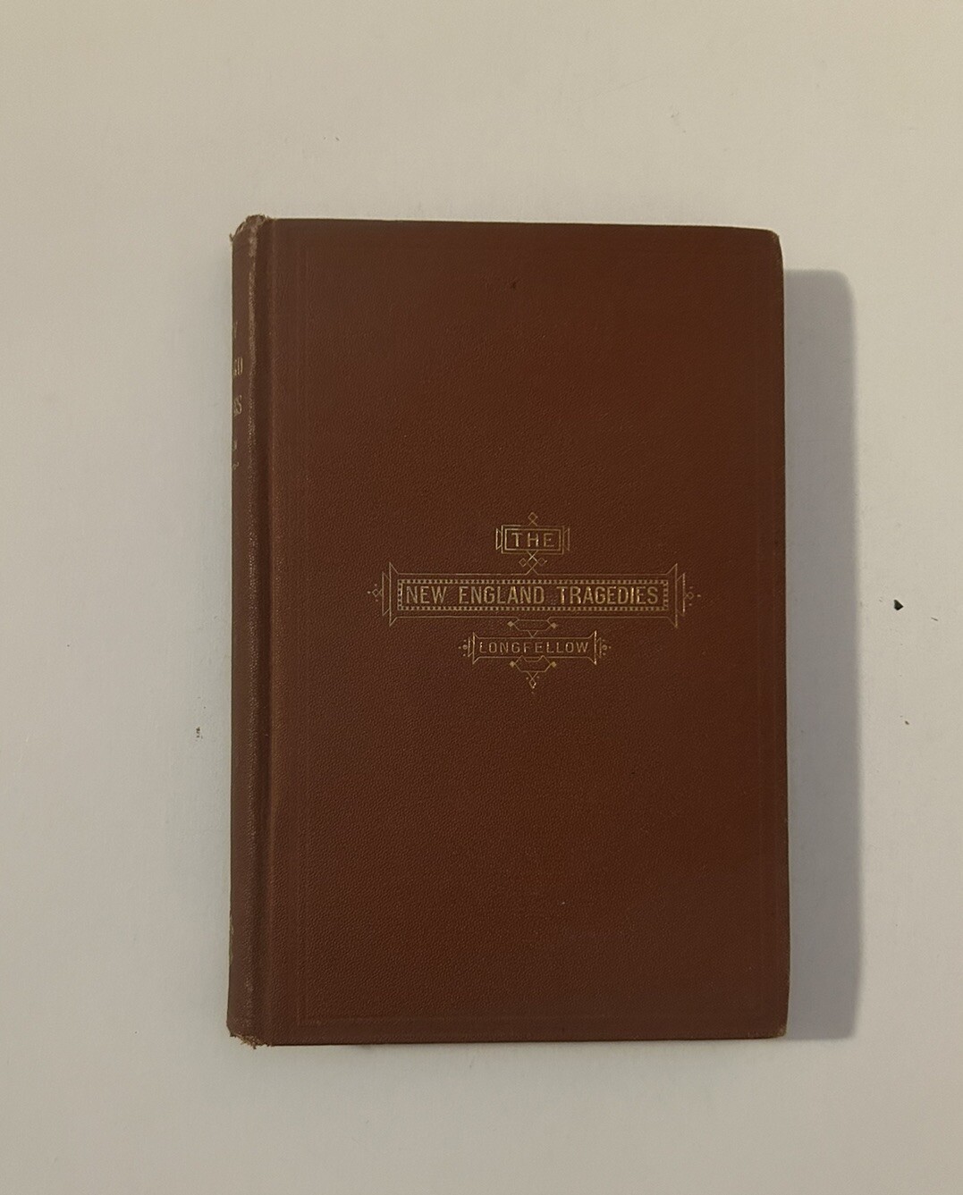 The New England Tragedies 1868 First Edition Henry W Longfellow Salem Witchcraft