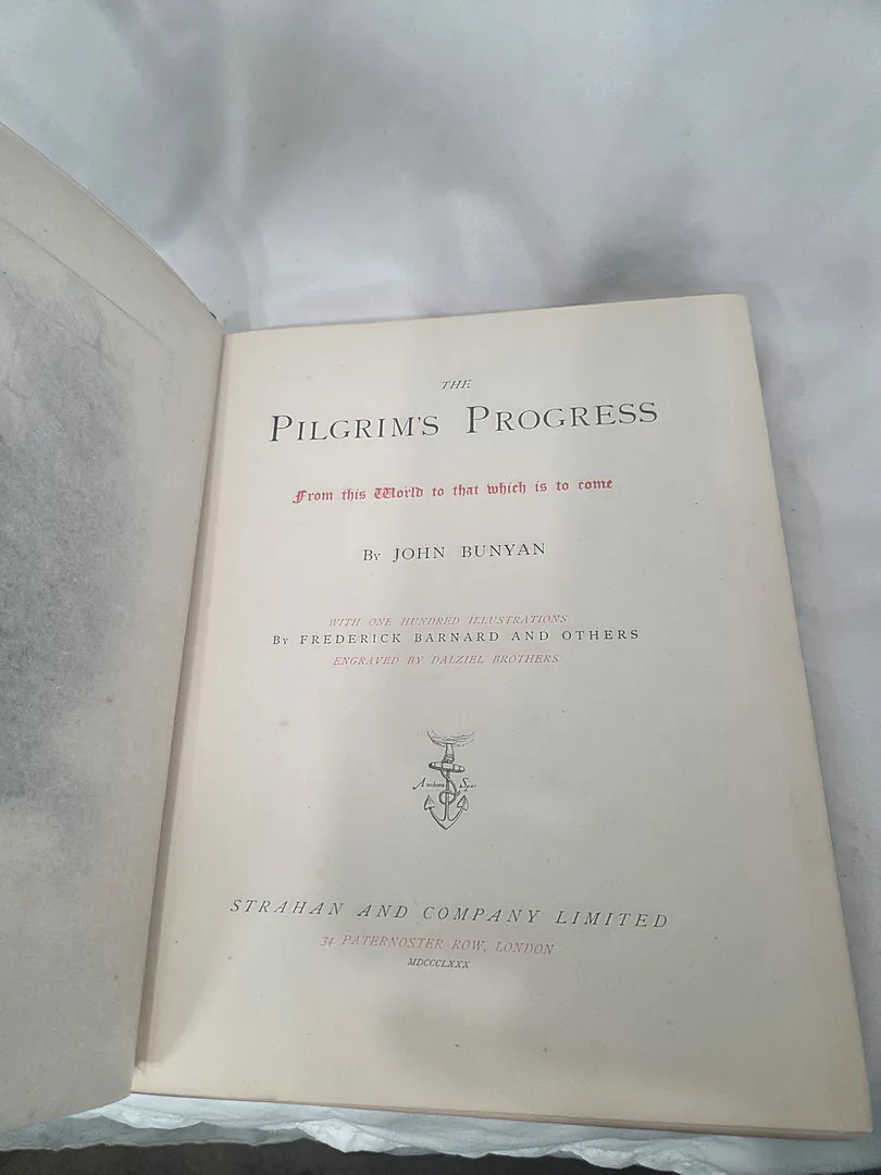 Pilgrim’s Progress; John Bunyan; RoutledgeIll. by Barnard; Strahan; 1880
