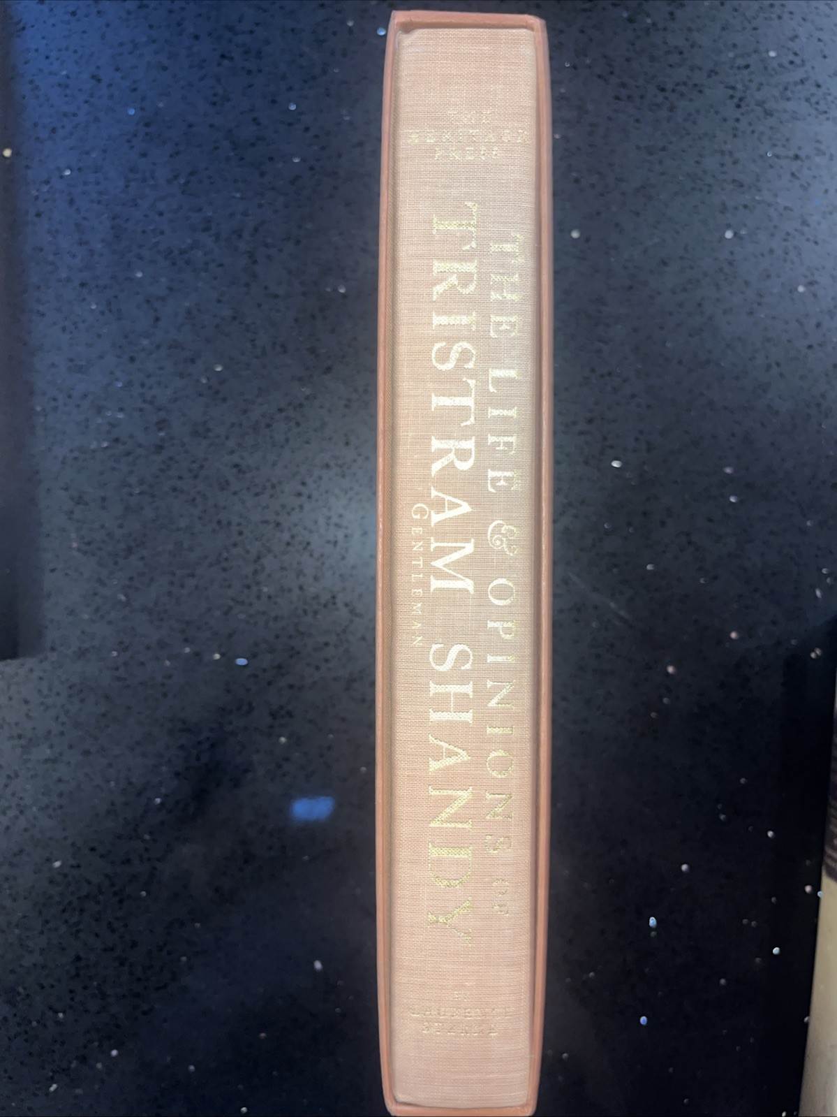 The Life & Opinions of Tristram Shandy, Heritage Press Slipcase w/ Sandglass