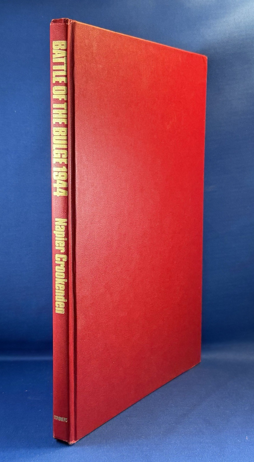BATTLE OF THE BULGE 1944 Napier Crookenden 1st ed 1980 Illustrated HC
