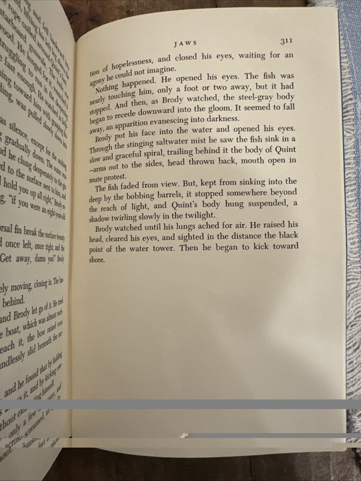 Jaws Peter Benchley 1974 Doubleday Hardcover No Dust Jacket Vintage Novel