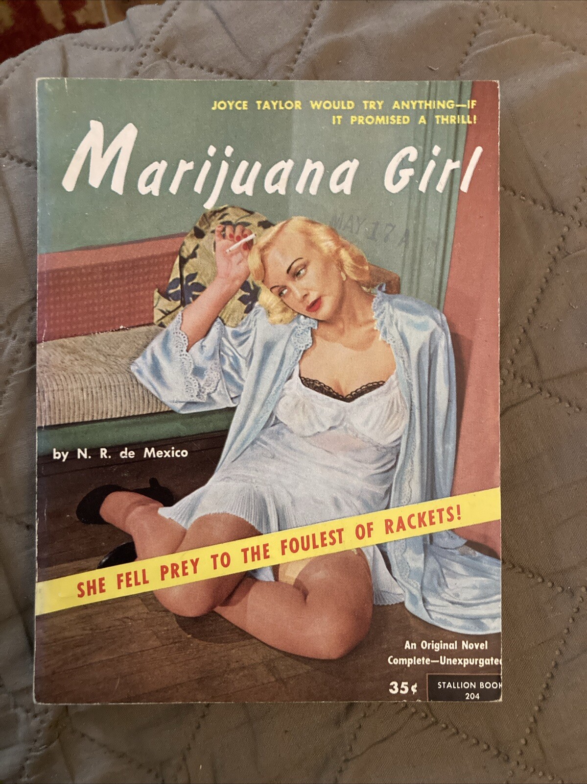 Sleaze gga Digest Pb, Marijuana Girl, de Mexico, Stallion 204, 1952?, SEE BELOW