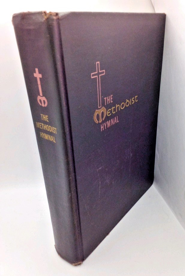 Vintage Methodist Hymnal 1966 Hardcover Book Christian Songs, Church Music