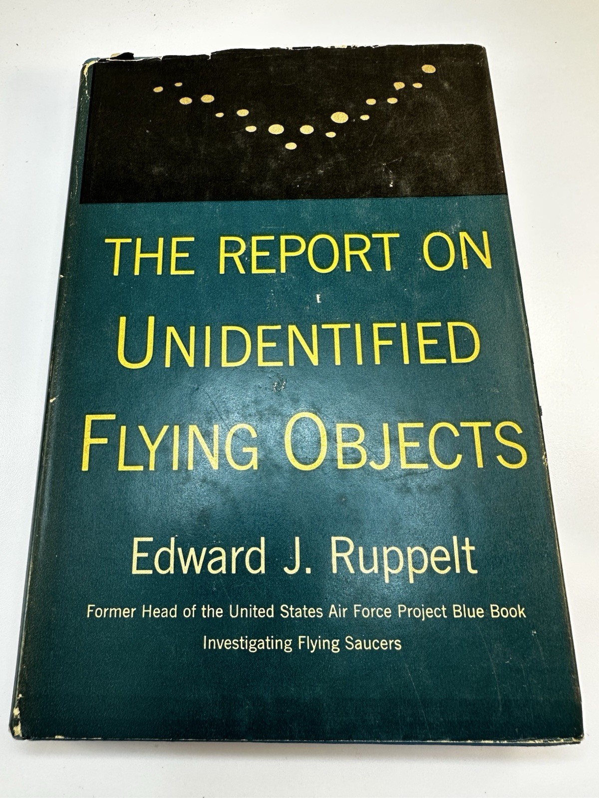 1956 Report on Unidentified Flying Objects Edward Ruppelt Signed Chad Palmer