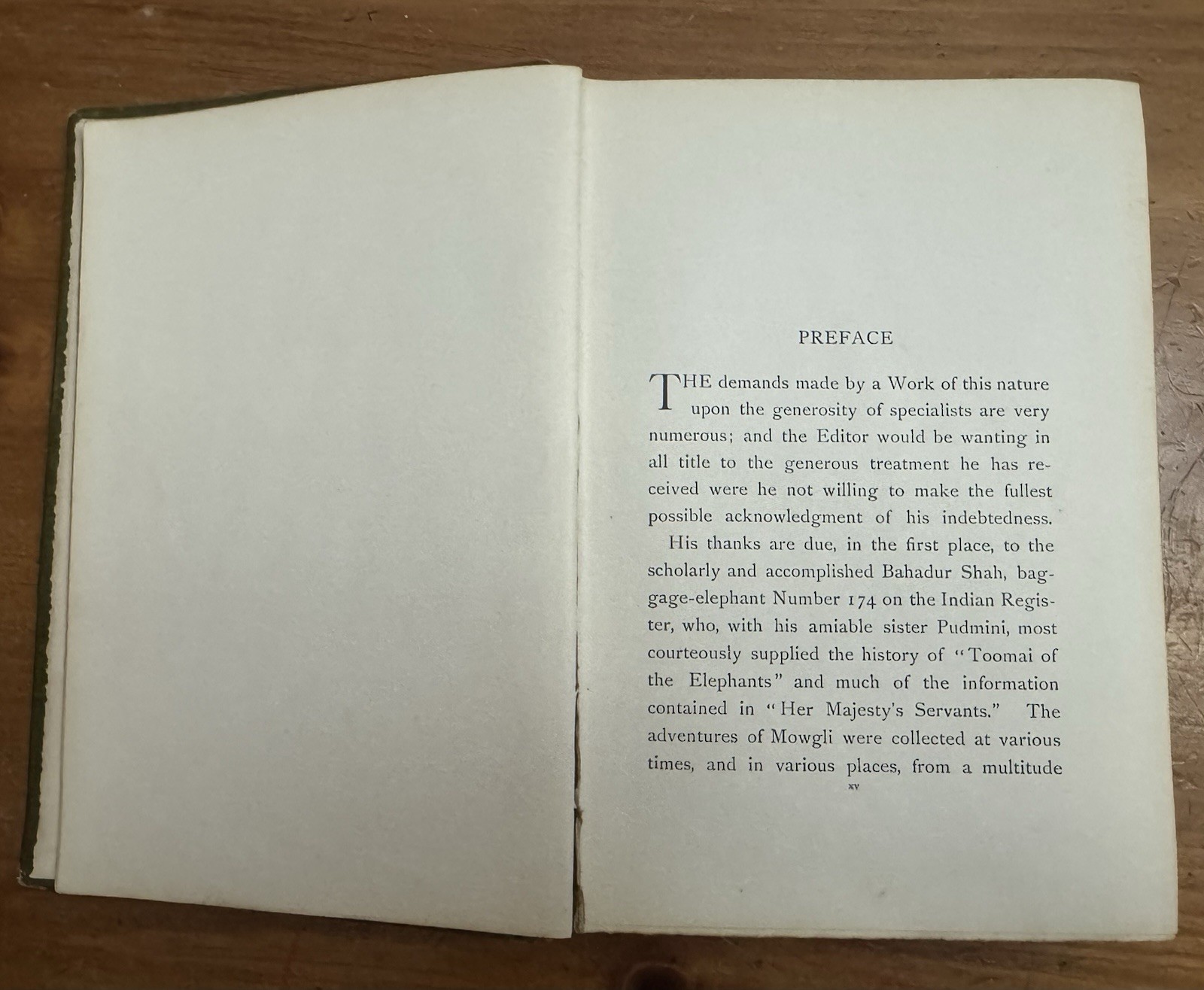 THE JUNGLE BOOK by RUDYARD KIPLING-1ST/ 1894-CHILDREN’S COLLECTIBLE 1st Edition
