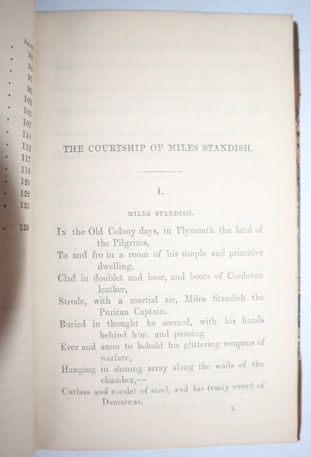 1858 The Courtship of Miles Standish & Other Poems by Henry W LONGFELLOW 2nd Ed
