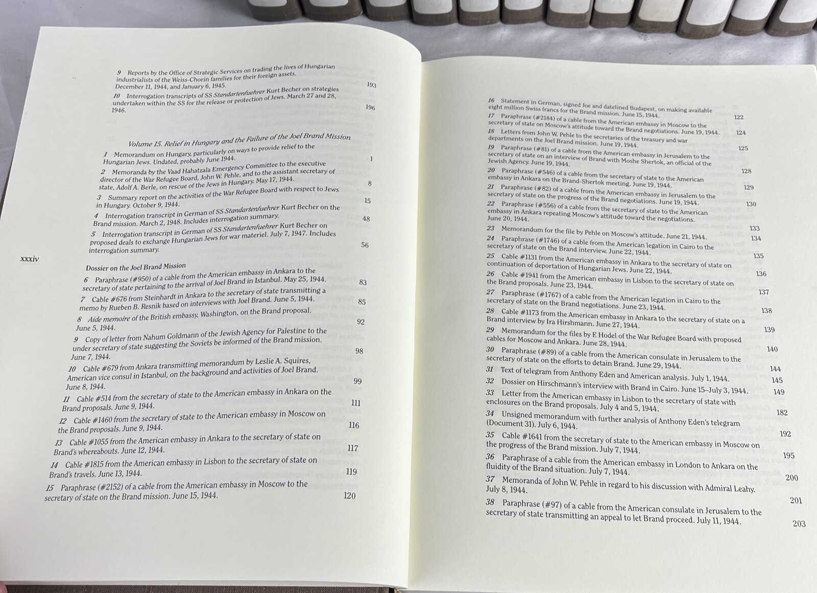 The Holocaust – Selected Documents in Eighteen Volumes – John Mendelsohn – 1982