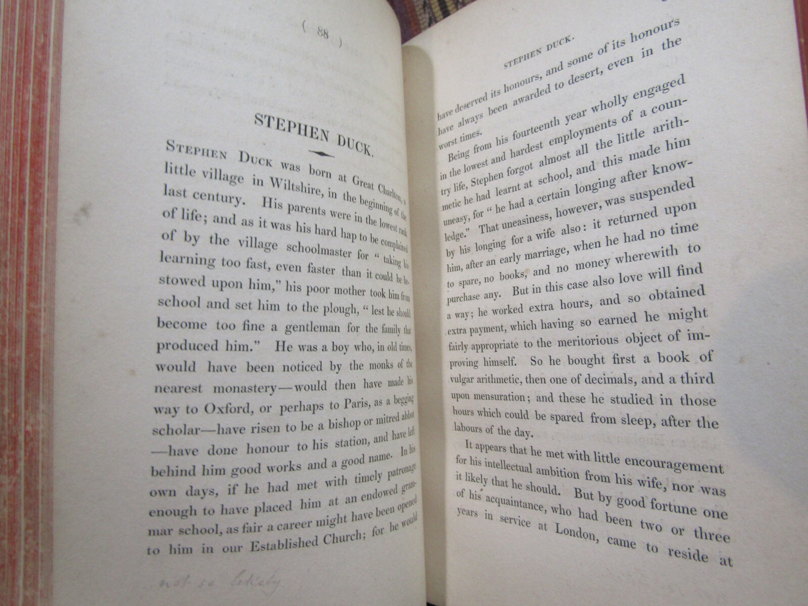 1831 ATTEMPTS AT VERSE BY JOHN JONES Poems; ESSAY BY ROBERT SOUTHEY Rare Leather