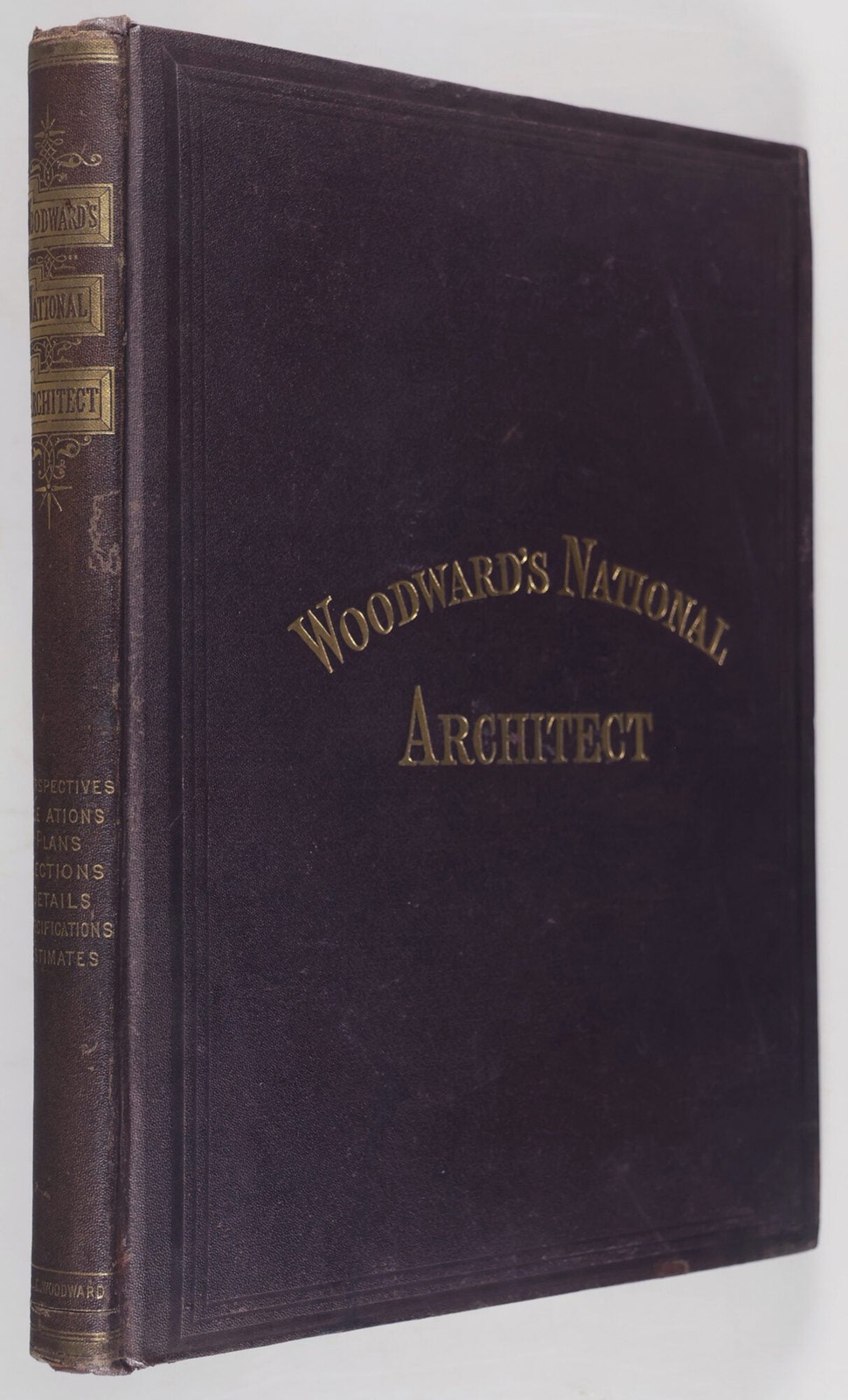 Geo E Woodward / Woodward’s National Architect Containing 1000 Original 1st 1869