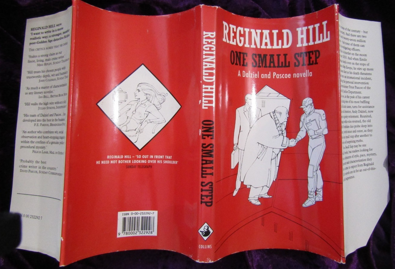 One Small Step : A Dalziel and Pascoe novella, Hill Reginald – VG/VG 1ST 1990