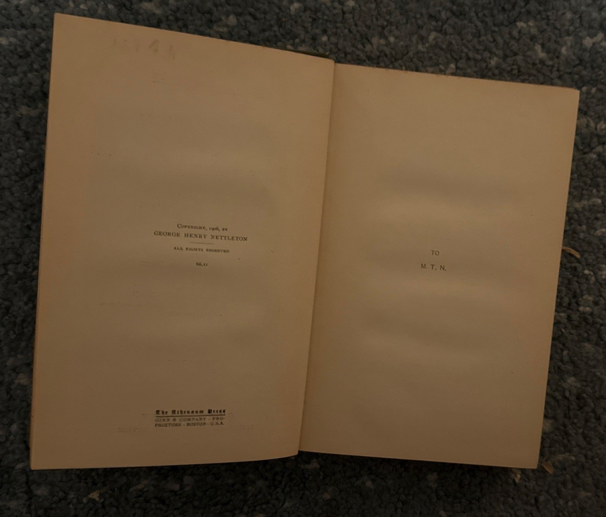 George Henry NETTLETON / Major Dramas of Richard Brinsley Sheridan 1st ed 1906