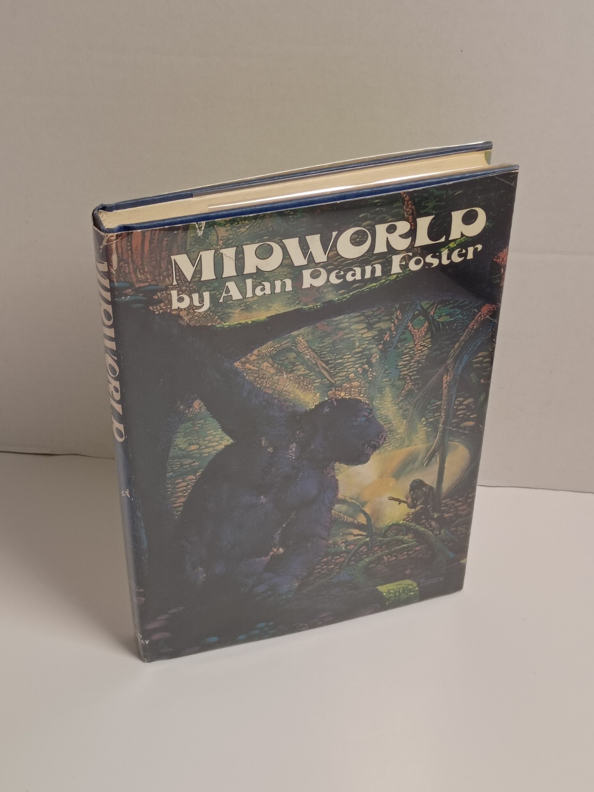 Midworld by Alan Dean Foster – 1975 Nelson Doubleday BCE