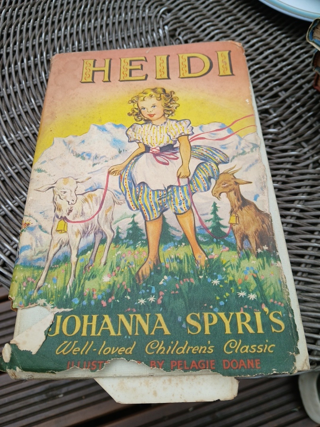Heidi Johanna Spyri Well Loved Children’s Classic 1966 Hardback