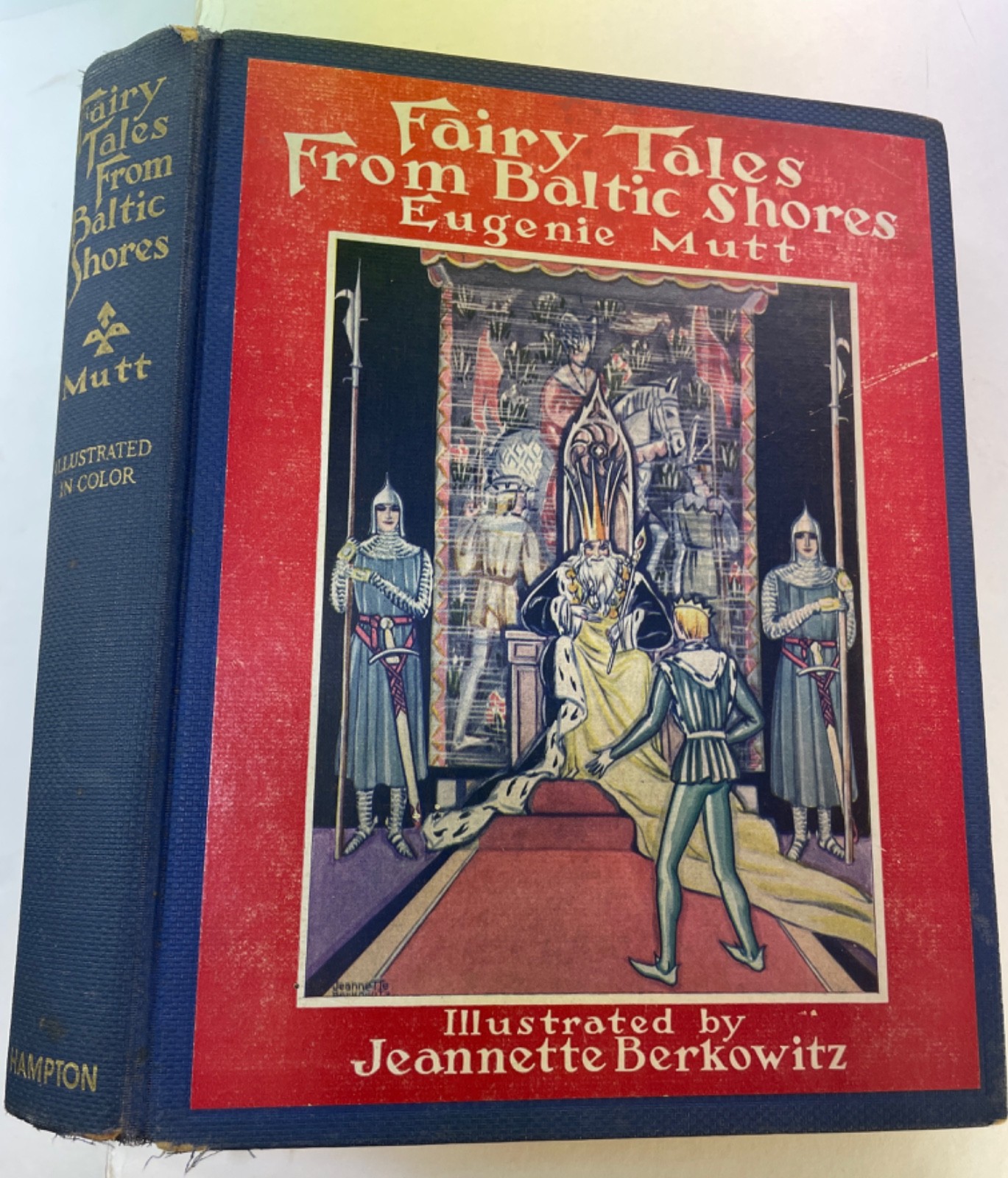 Fairy Tales From Baltic Shores Estonia – Eugenie Mutt 1930 HC Very Nice!