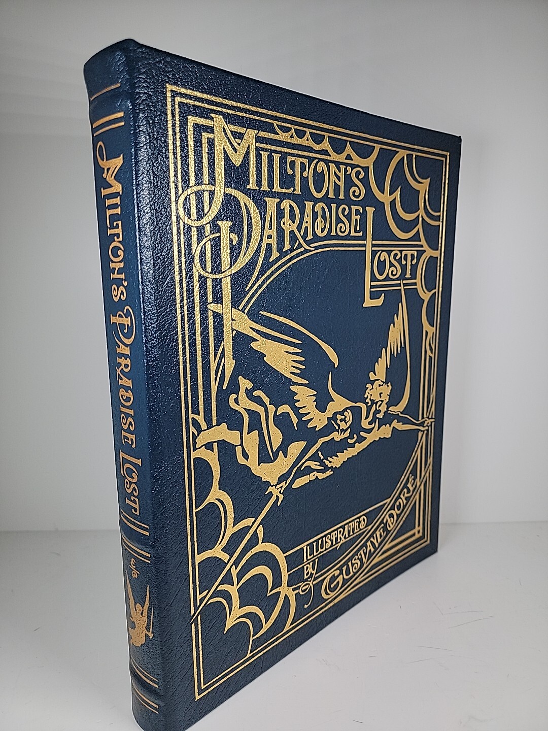 PARADISE LOST, MILTON’S Illustrated GUSTAVE DORE – Easton Press – OVERSIZED RARE