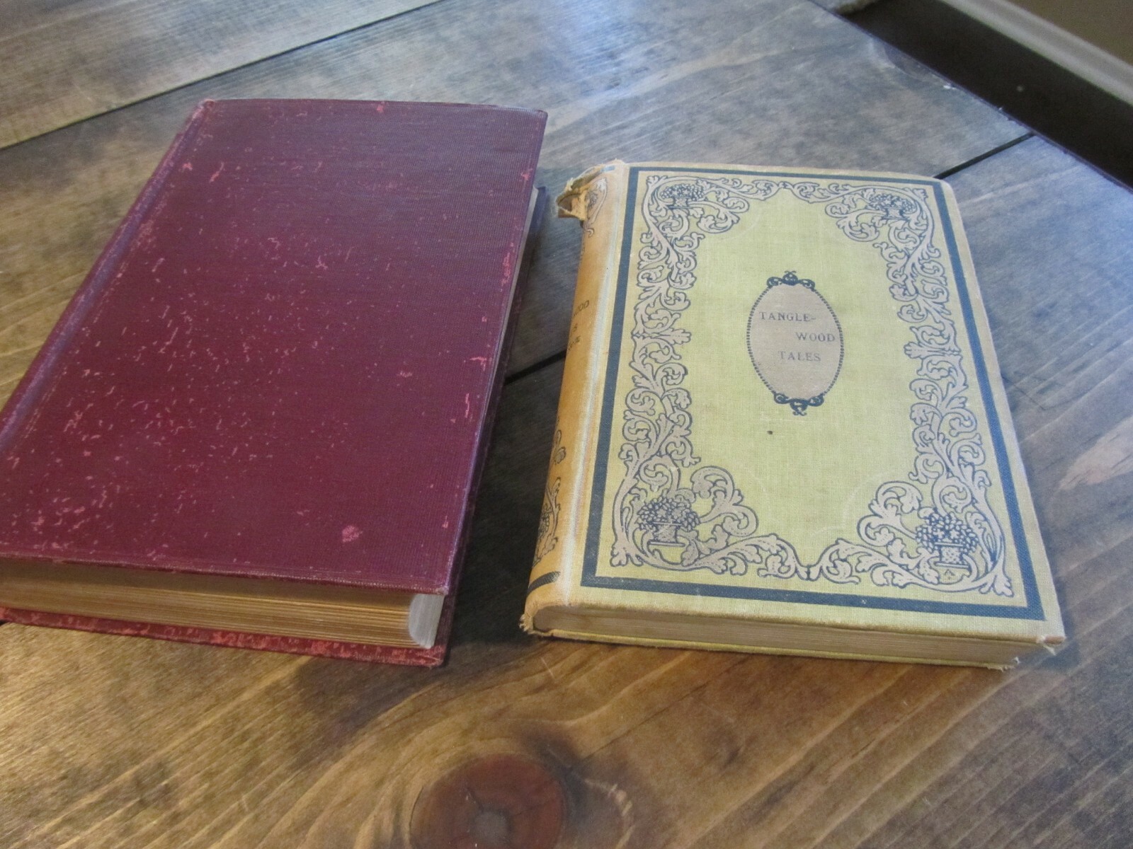 Tanglewood Tales Book Rare Mershon Company NY + Homewood Pub. N. Hawthorne LOT