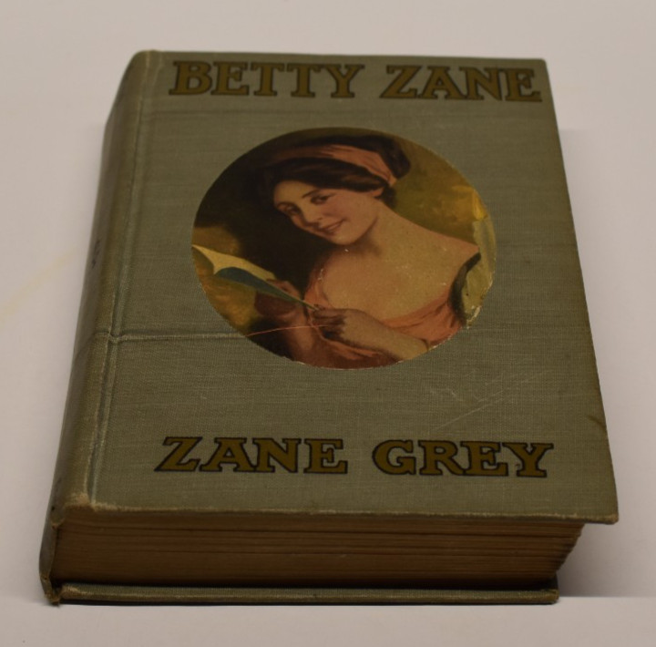 1903 BETTY ZANE by ZANE GREY historical DETROIT american revolution