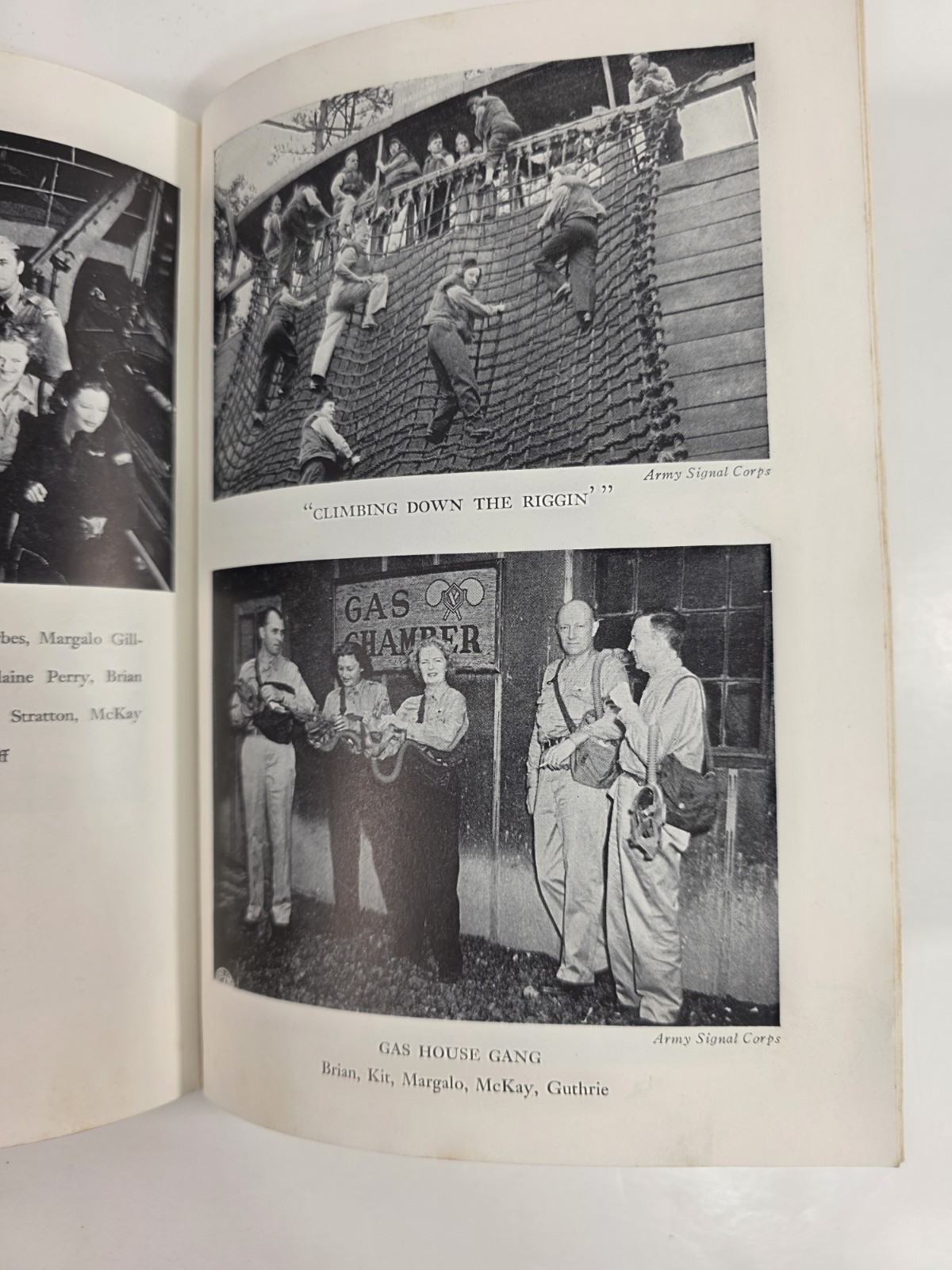 THE B.O.W.S. MARGALO GILLMORE 1945 FIRST EDITION HC Unit 319 WW2