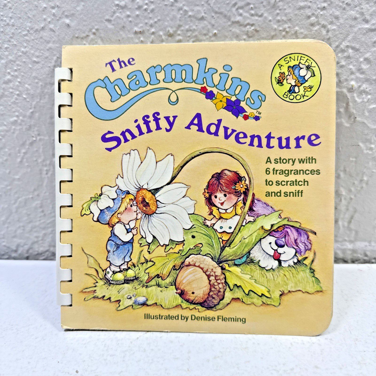 CHARMKINS Scratch N Sniff Spiral Bound (Sniffy Book) 1983
