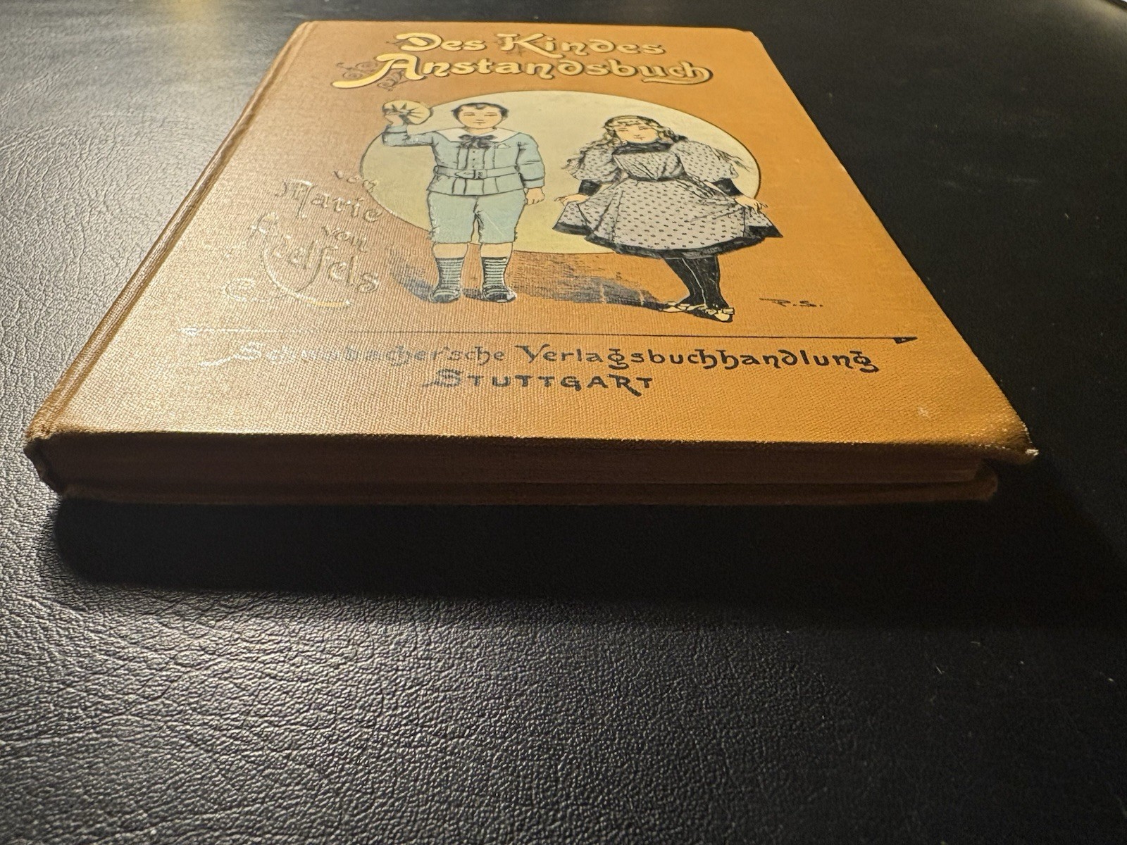 Des Kindes Anstandsbuch Antique German Children’s Etiquette Book c1900