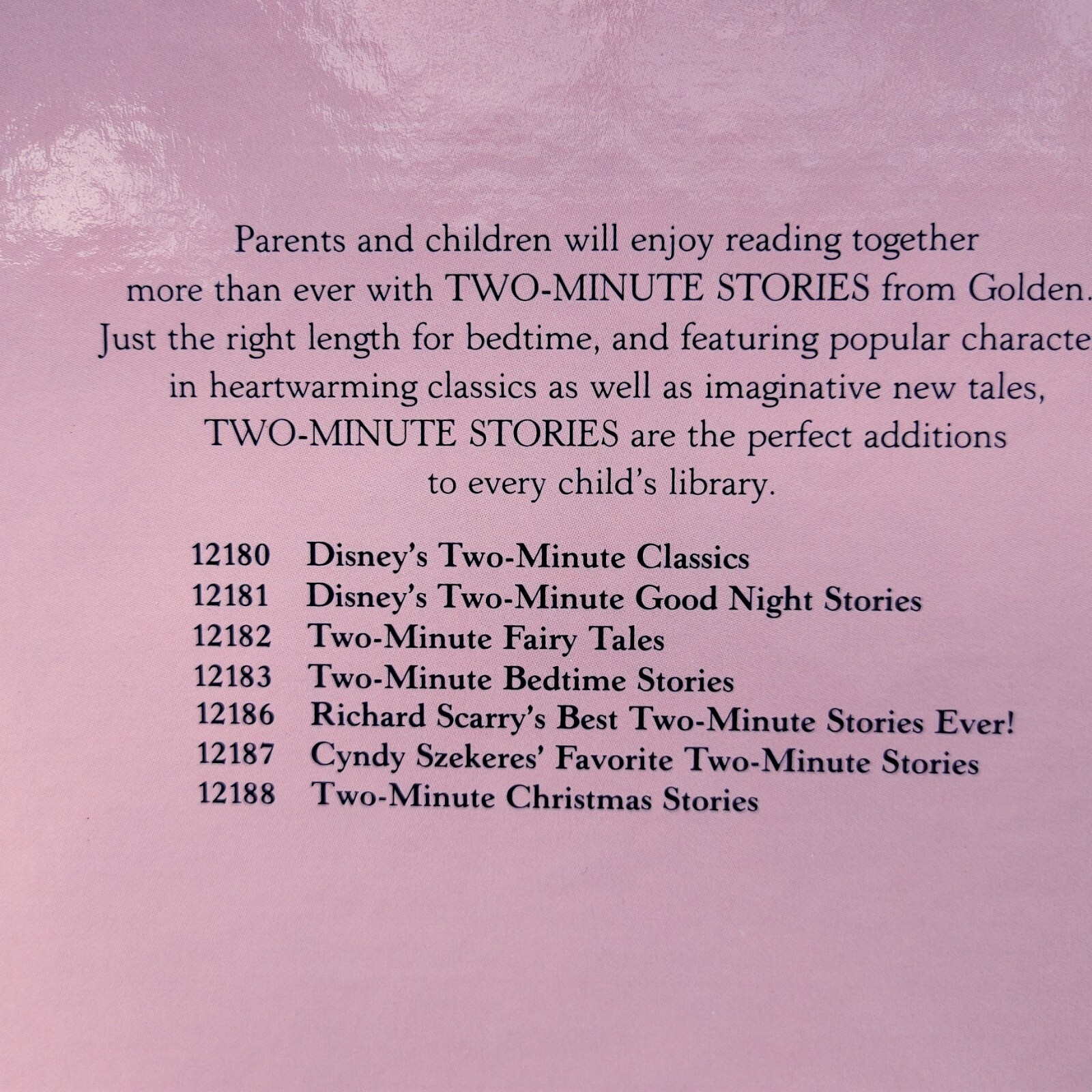 NEW „Two-Minute Bedtime Stories“, 1988 Edition BOOK, Collector’s item.