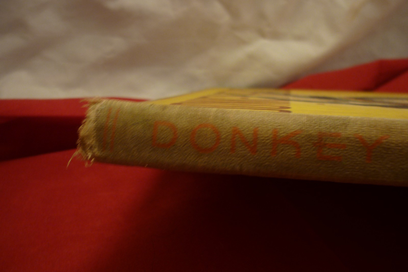 Donkey Beads, 1938 First Edition, Albert Whitman, Color Illustrations