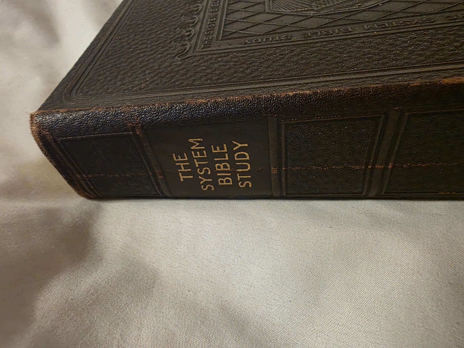 The System Study Bible 1927 Revised and Enlarged Edition Leather