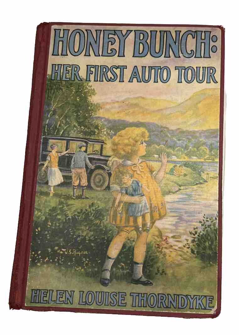 Honey Bunch Her First Auto Tour by Helen Louise Thorndyke VINTAGE 1926