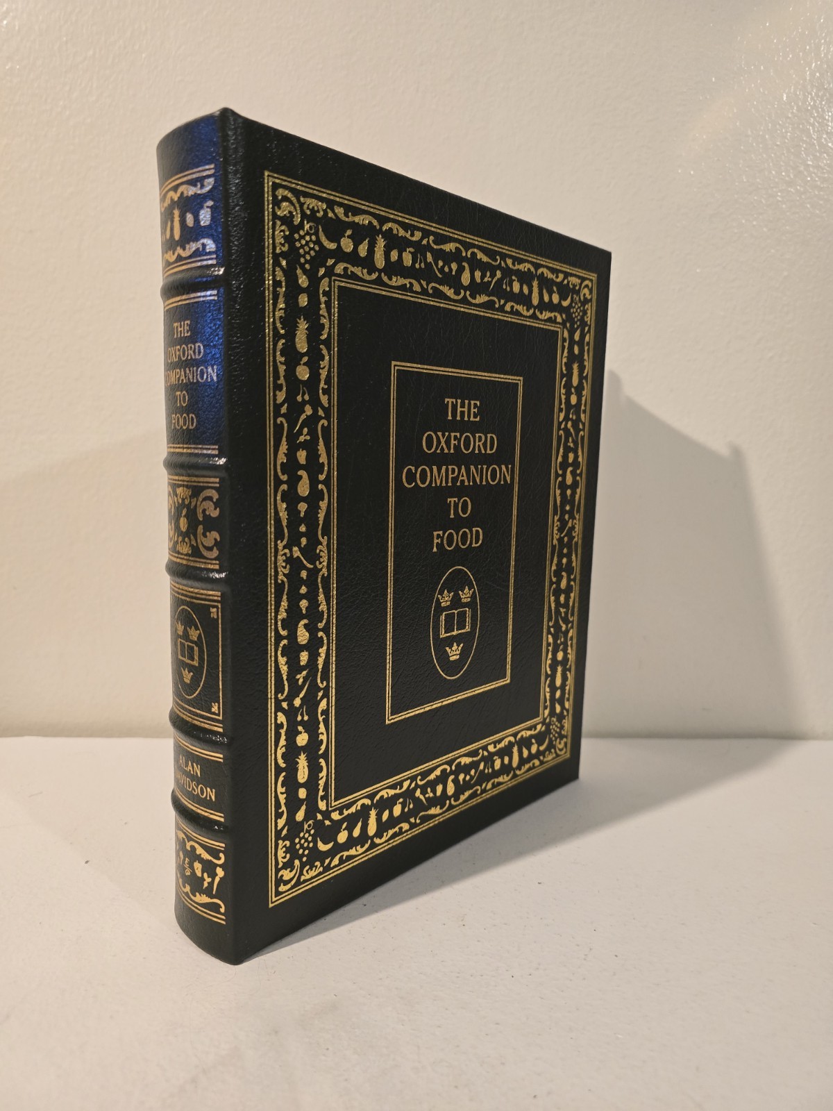The Oxford Companion to Food by Alan Davidson : 2006 Leather Easton Press 2nd Ed