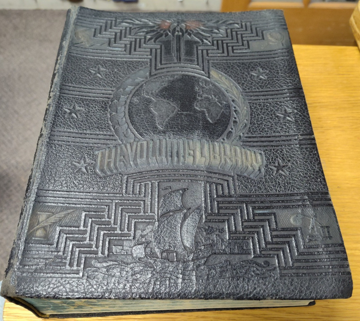 The Volume Library – 1939 Educators Association – Illustrated Reference