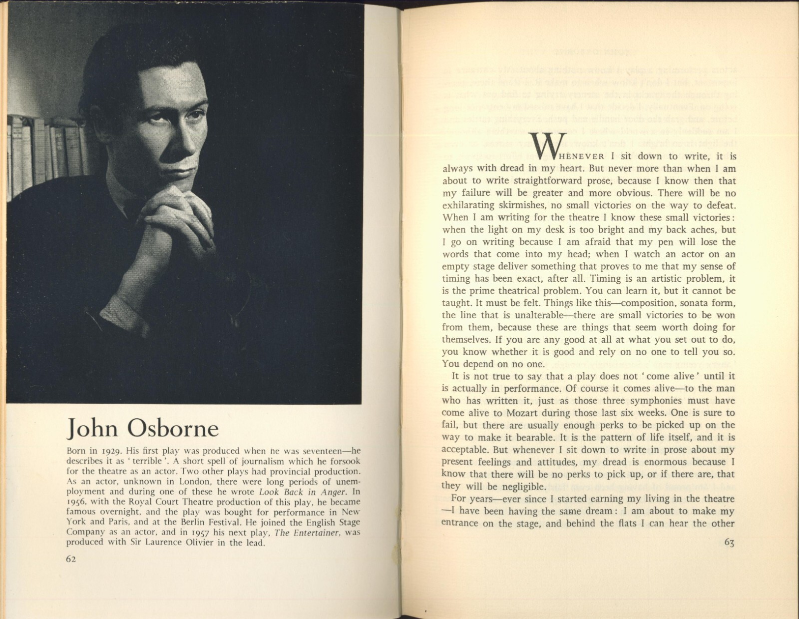 Declaration 1957 Good HC Colin Wilson Doris Lessing Kenneth Tyan John Osborne