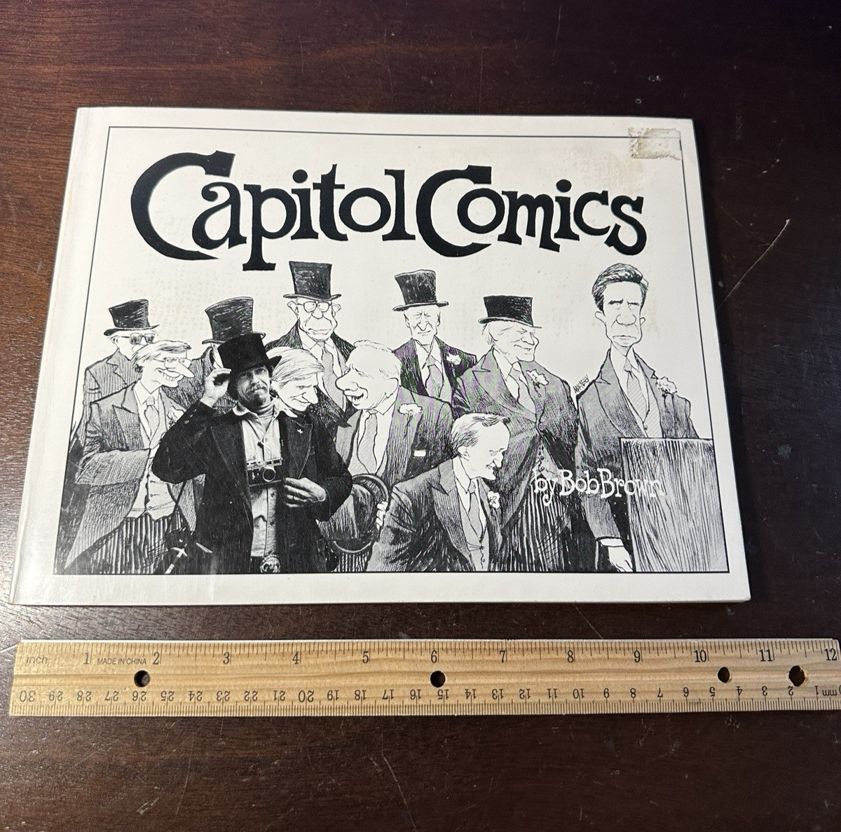 Capitol Comics SIGNED Bob Brown 1983 VIRGINIA GENERAL ASSEMBLY Jeff Macnelly