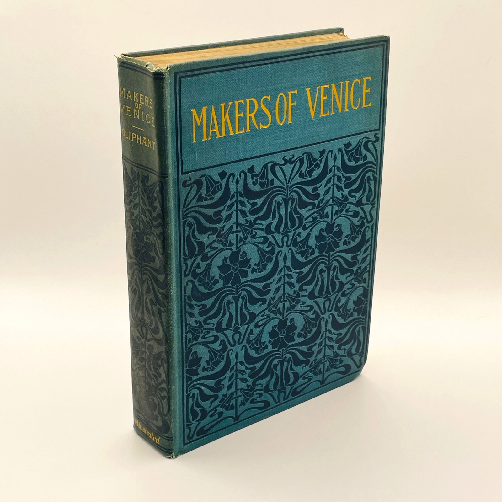 Makers of Venice circa 1899 Mrs Oliphant Caldwell Berkley Library Edition Plates