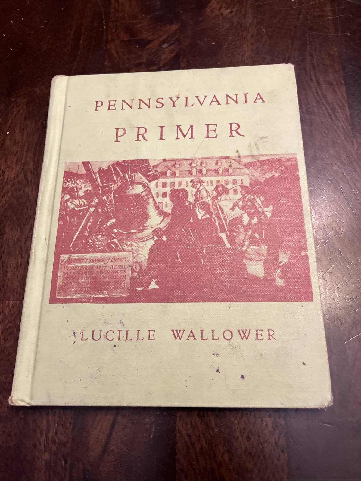 1963 FIRST EDITION Pennsylvania Primer by Lucille Wallower Rate school book!!