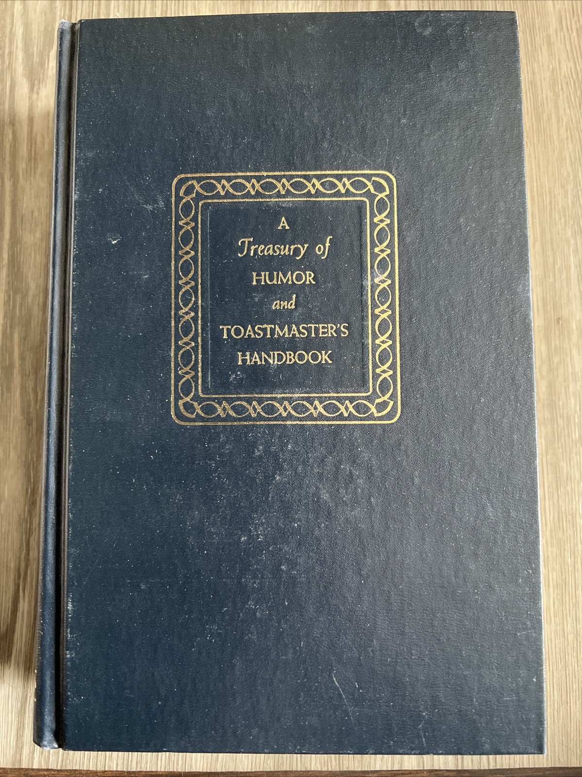 A Treasury of Humor and Toastmaster’s Handbook by Marjorie Barrows 1955 HC