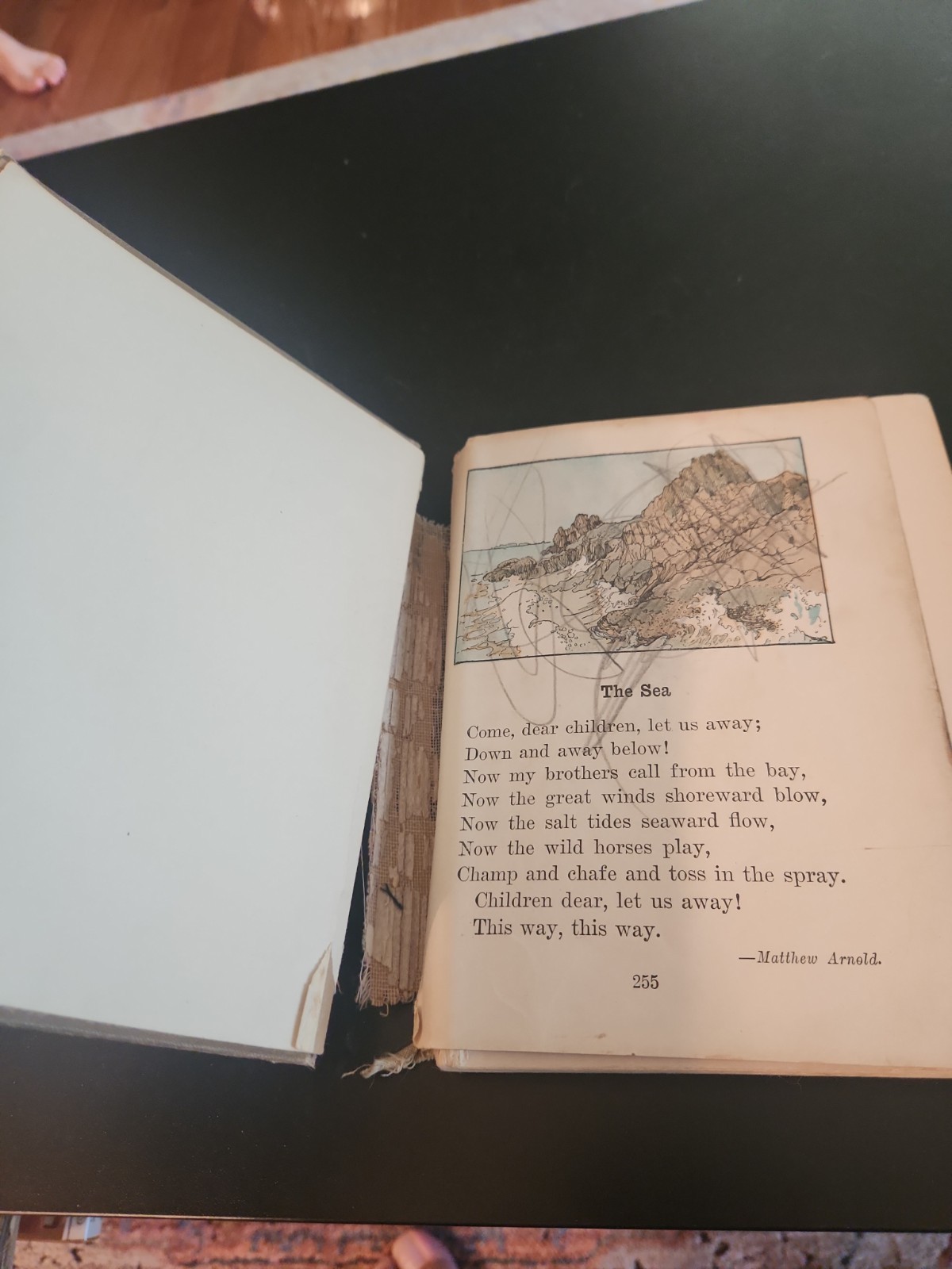 1912 Third Reader Free Treadwell Reading Literature Row, Peterson & Co Great Art
