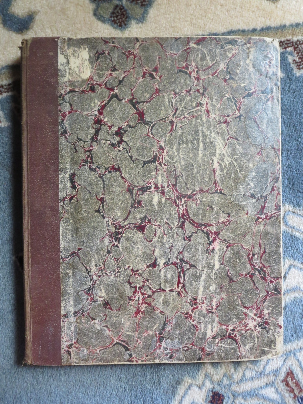 1876 Demorest’s Magazine hardbound compilation of monthly magazine