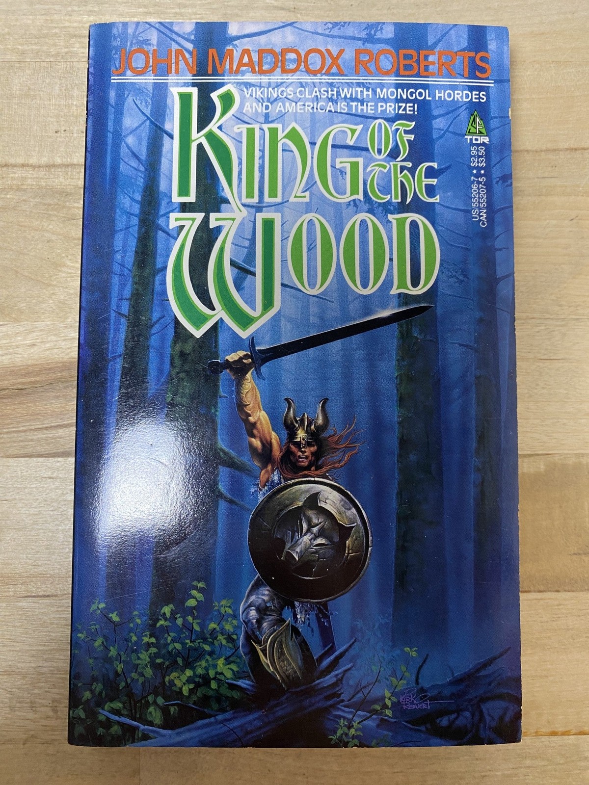 John Maddox Roberts / King of the Wood 1986 1st Paperback Printing