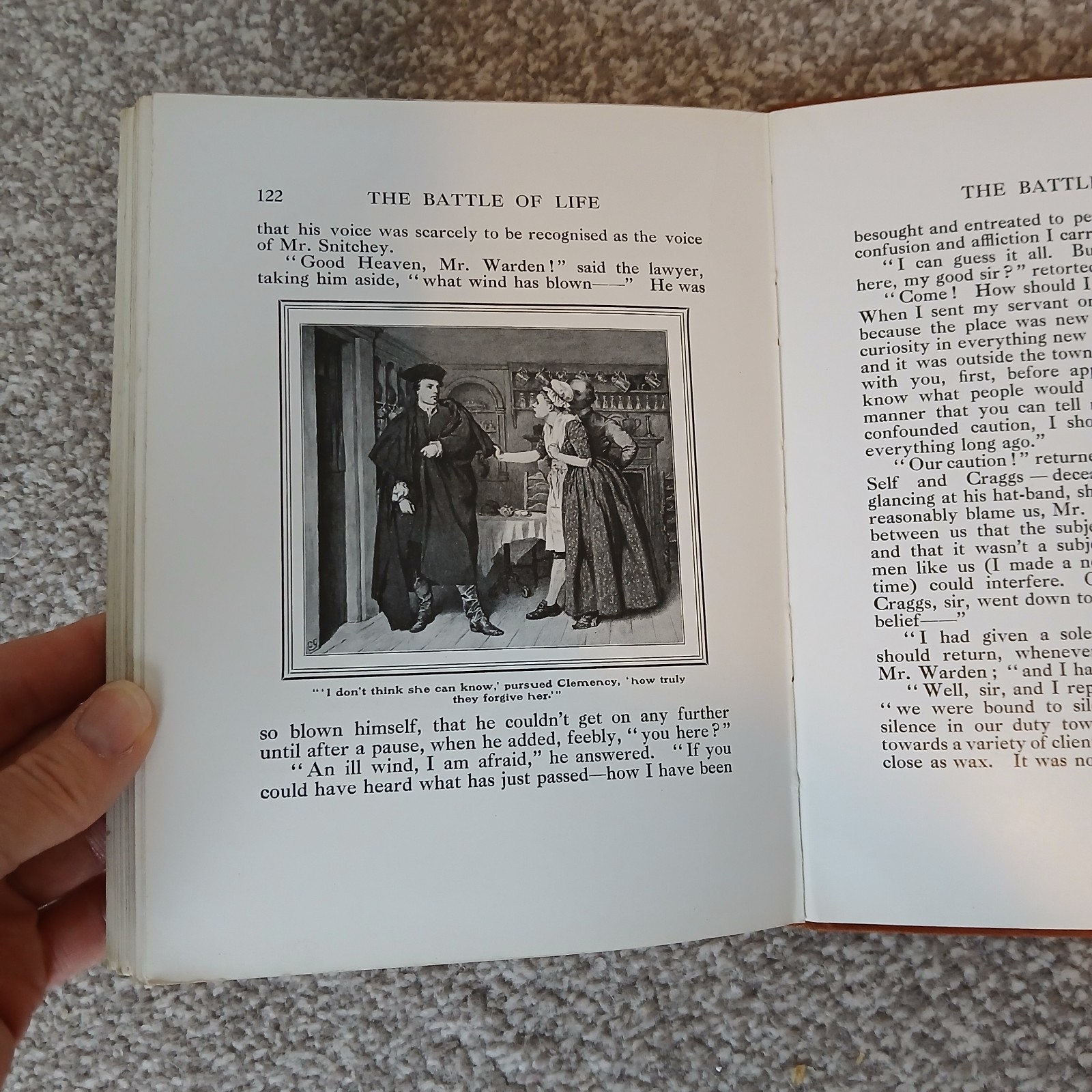 The Pears Centenary Edition Charles Dickens‘ Christmas Books The Battle of Life