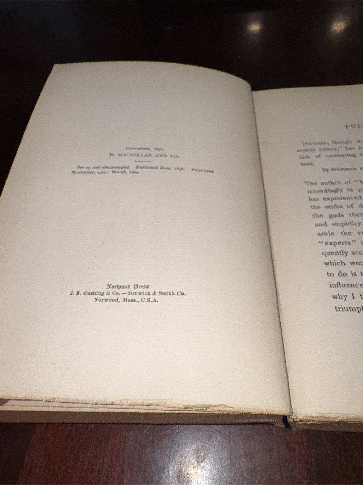 Antique 1906 MICHAEL AND HIS LOST ANGEL: A PLAY In 5 Acts By HENRY ARTHUR JONES