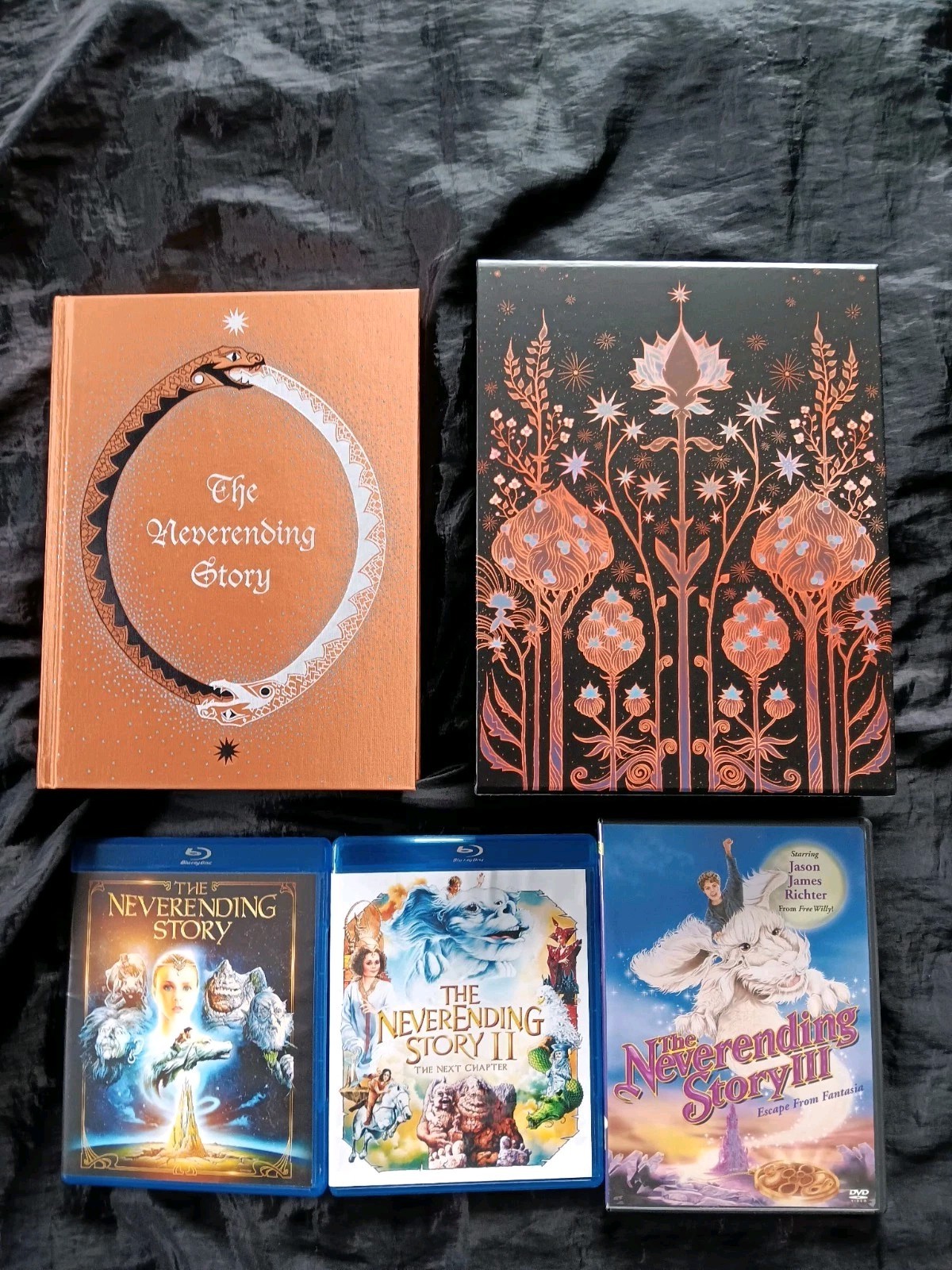 NEVERENDING STORY Folio Society 75th Anniversary Hardcover SLIPCASE Lot BLU-RAY