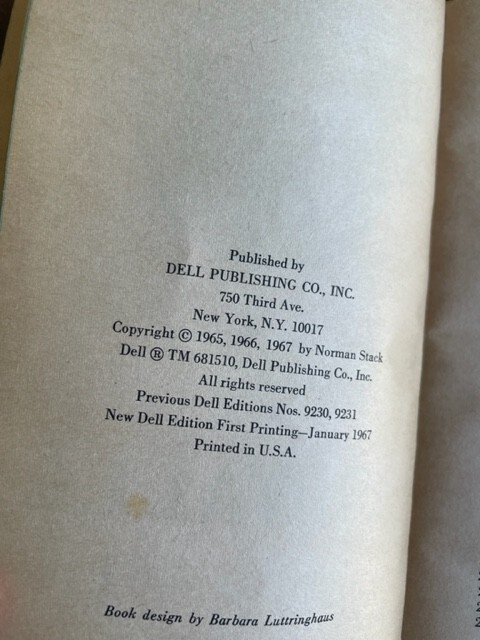 The 1967 Edition of U.S. Coins of Value, Norman Stack, Paperback, Vintage